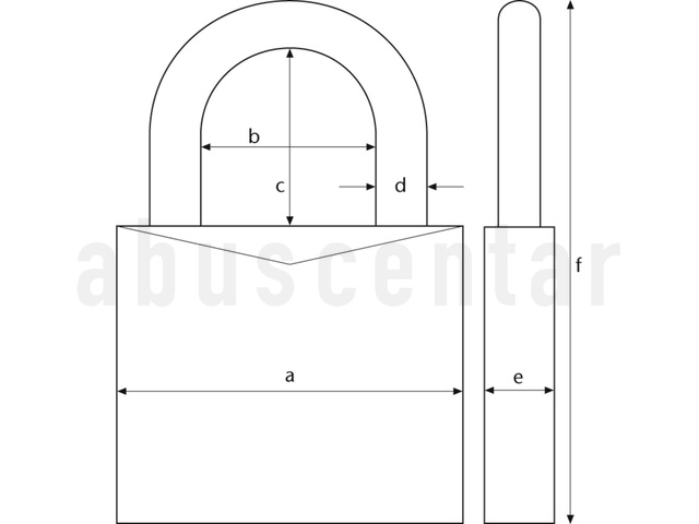 ABUS 57/45 TOUCH 2188