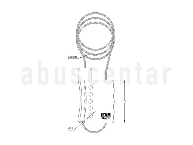 LOCKOUT SAJLA 3mm 000467 1836