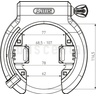 ABUS 6950M AM NR BK XPLUS 2432