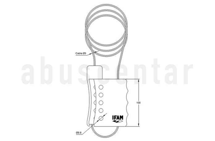 IFAM LOCKOUT SAJLA 3mm 000467