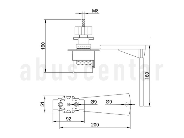 BLOKATOR VENTILA 090390 1889
