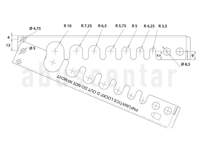 PNEUMATSKI BLOKATOR LOCKOUT 090450 1898