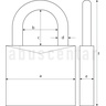ABUS 57/45 TOUCH 2188