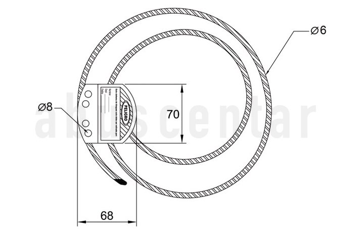 IFAM LOCKOUT SAJLA 6mm 090300